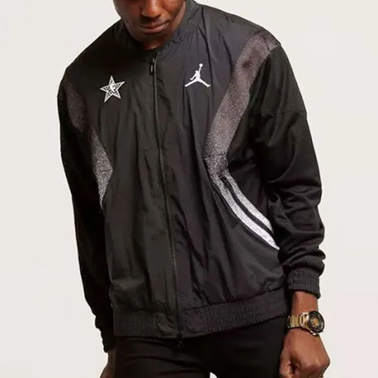 Jordan All Star Game Charlotte Warm-up Jacket Men's Black-2