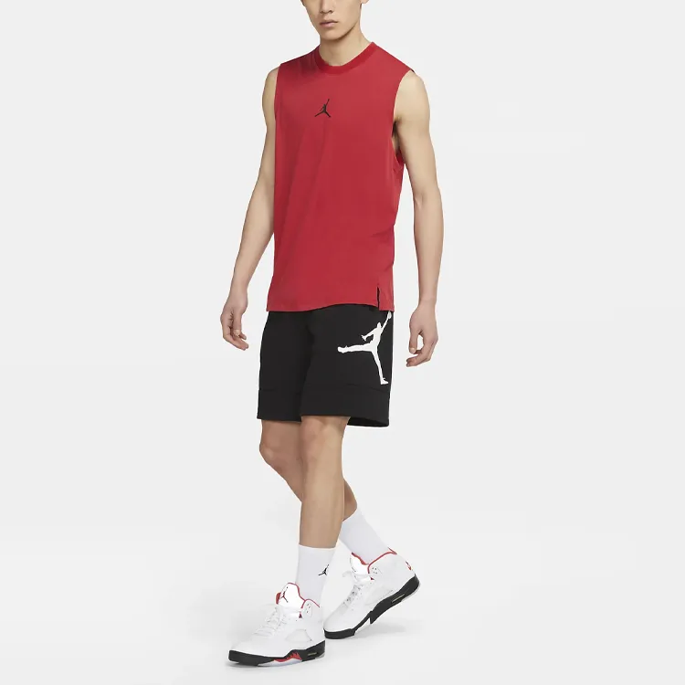 Jordan T Shirts Men Red-1