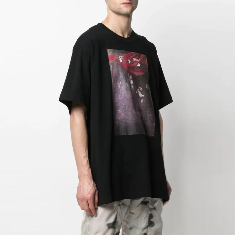 OFF WHITE Sprayed Caravaggio S/S Over Tee-3