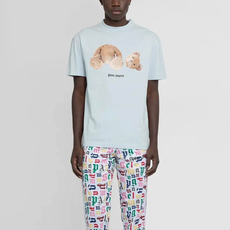 PALM ANGELS Teddy Bear Logo T shirt-2
