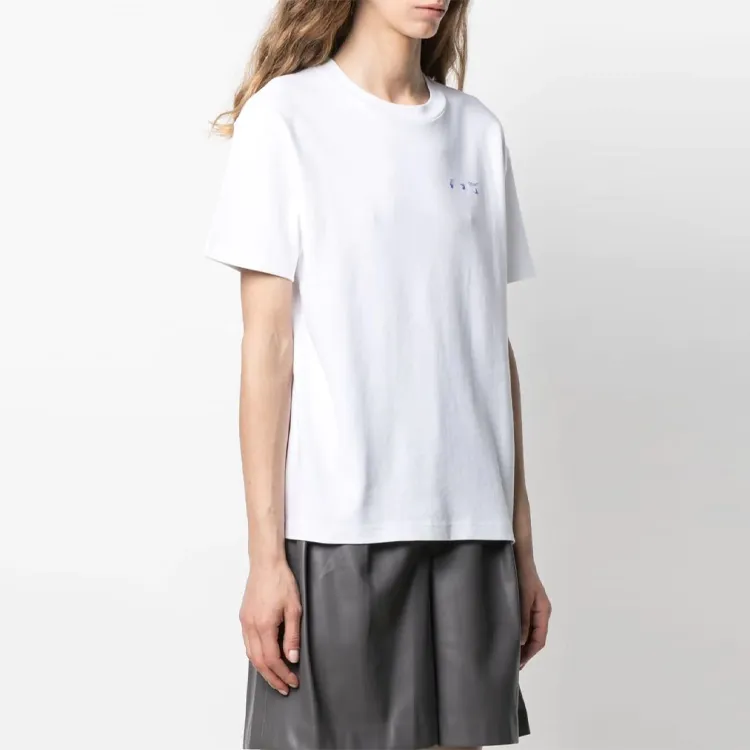 OFF WHITE Flowers Arrows Reg T shirt White/Blue-2