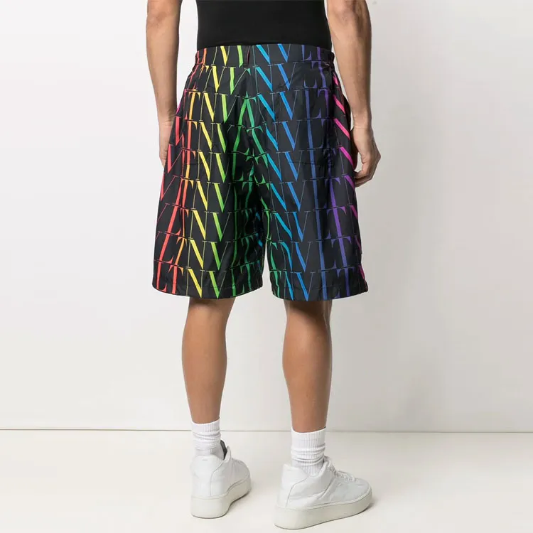 Valentino VLTN Casual Shorts Men Black-1