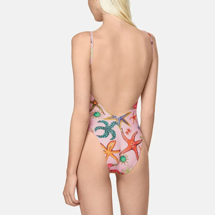 VERSACE One-Piece Swimsuits Women's Pink-3