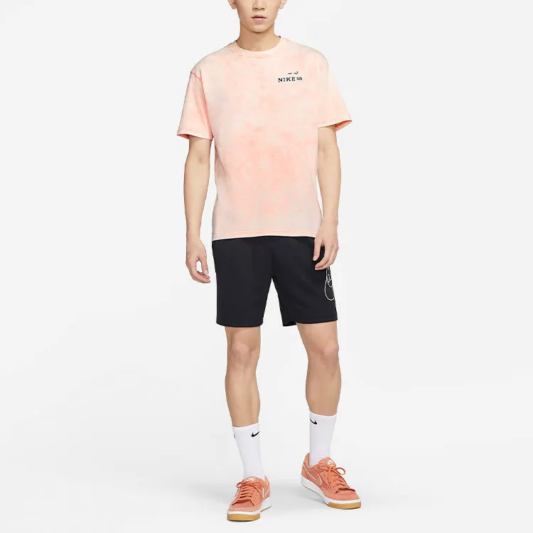 Nike T Shirts Men Red-2