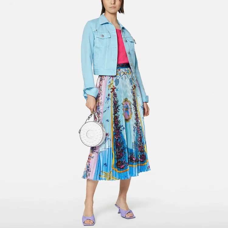 VERSACE VERSACE SS21 T Shirt Women's Pink-1
