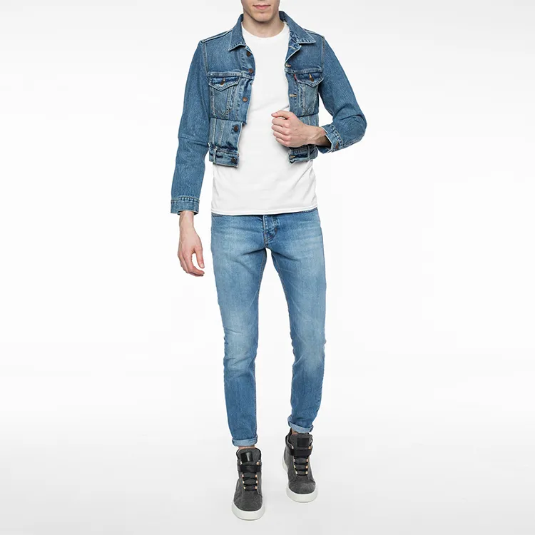 Levis X Vetements Denim Jackets Women's Blue-1
