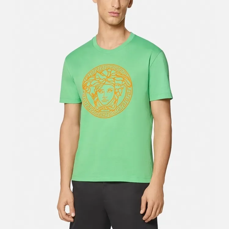 VERSACE T-Shirts Men Green-1
