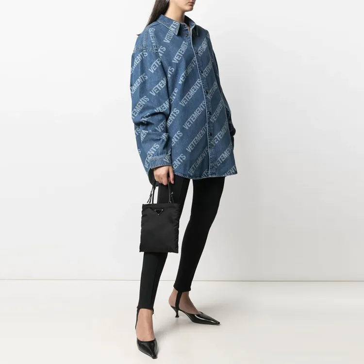 Vetements Shirts Men Blue-3