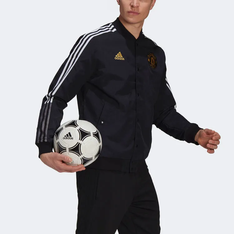 Adidas MUFC Jackets Men Black-4