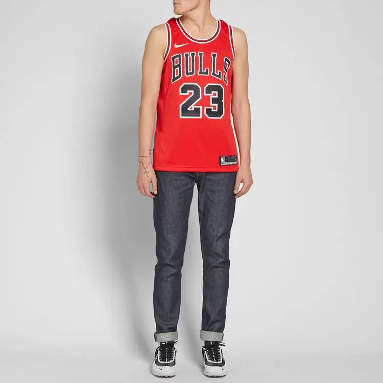 Jordan Basketball Jerseys Men's Red-1