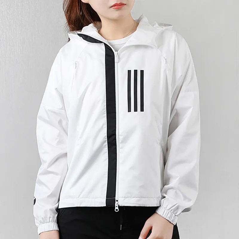 Adidas W.N.D. Jacket Women's White-2