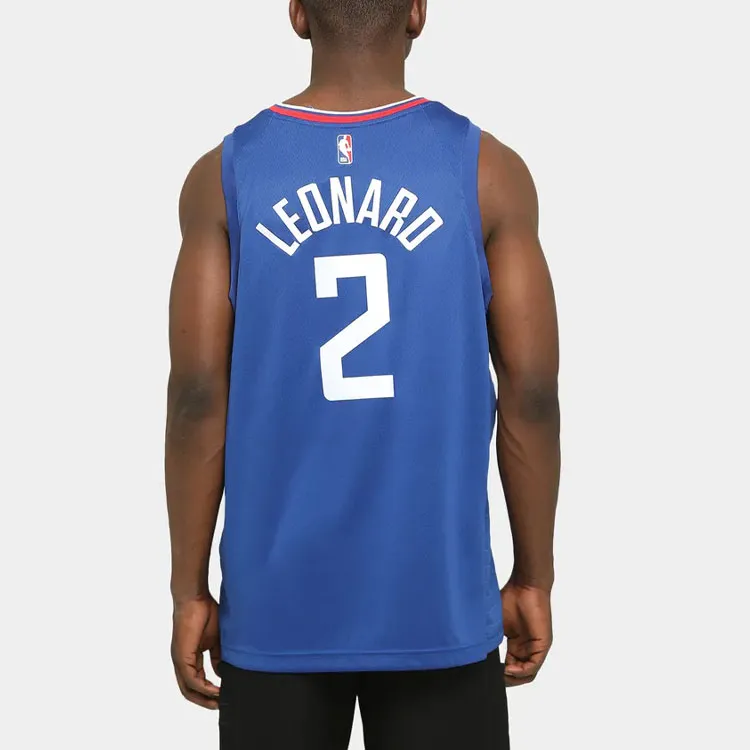 Nba X Nike Basketball Jerseys Men Blue-4