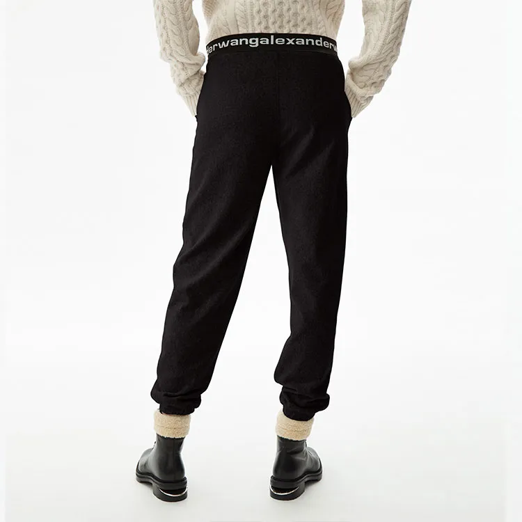 Alexander Wang Logo waistband Track Pants-4