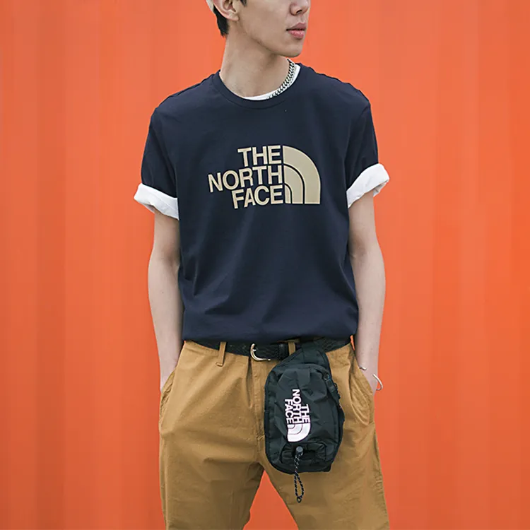 THE NORTH FACE Set in Sleeve T Shirt Men's Dark Blue-2