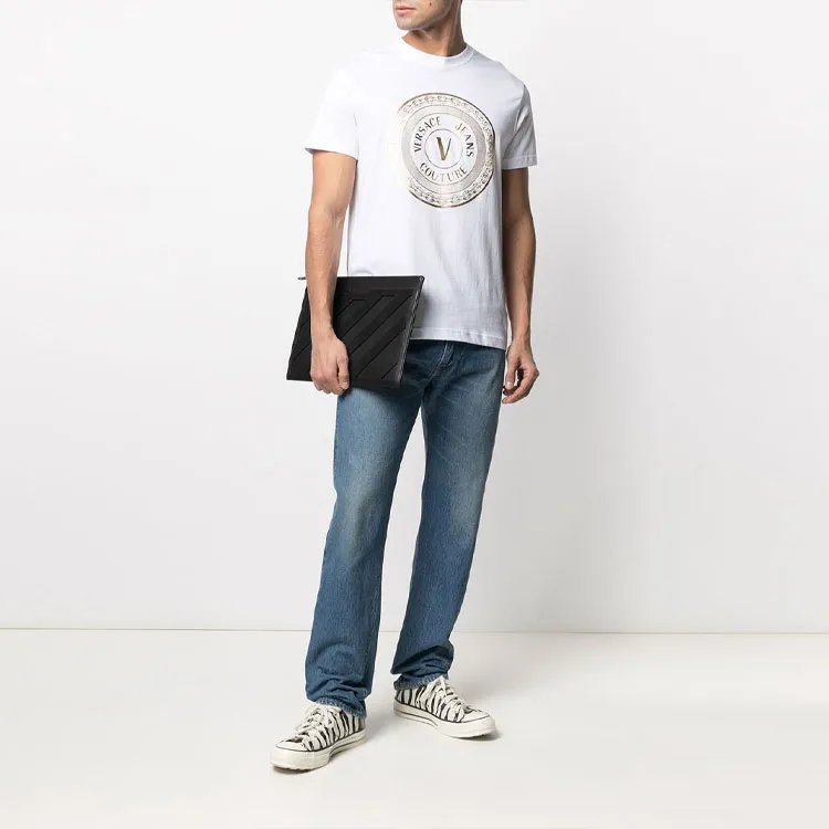 VERSACE JEANS COUTURE SS21 T Shirt Men's White-5