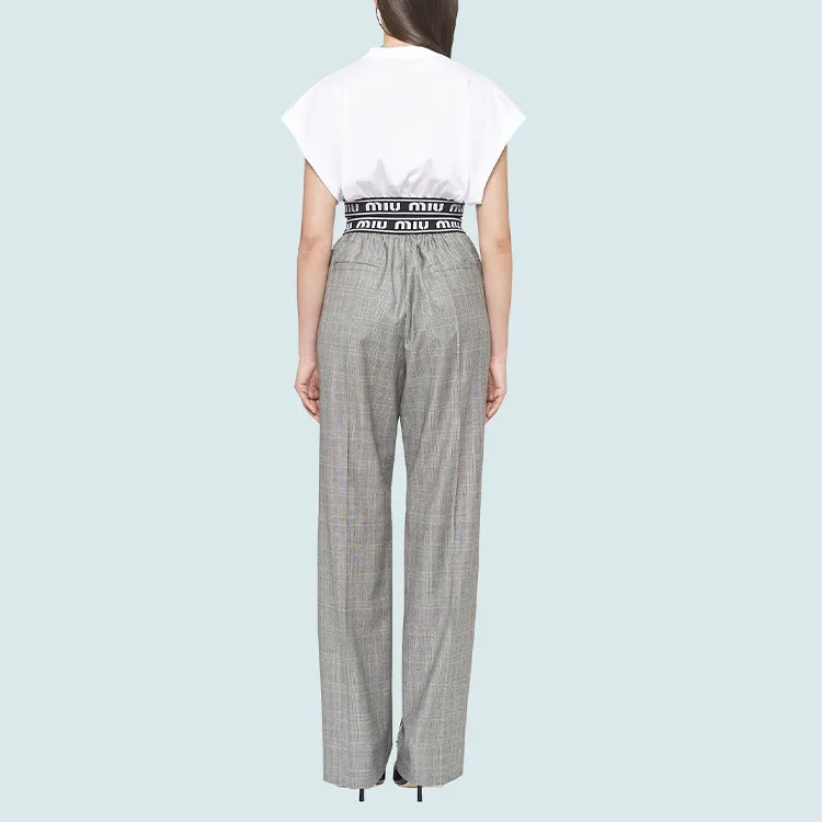 MIU MIU Crop Tops Women's White-1