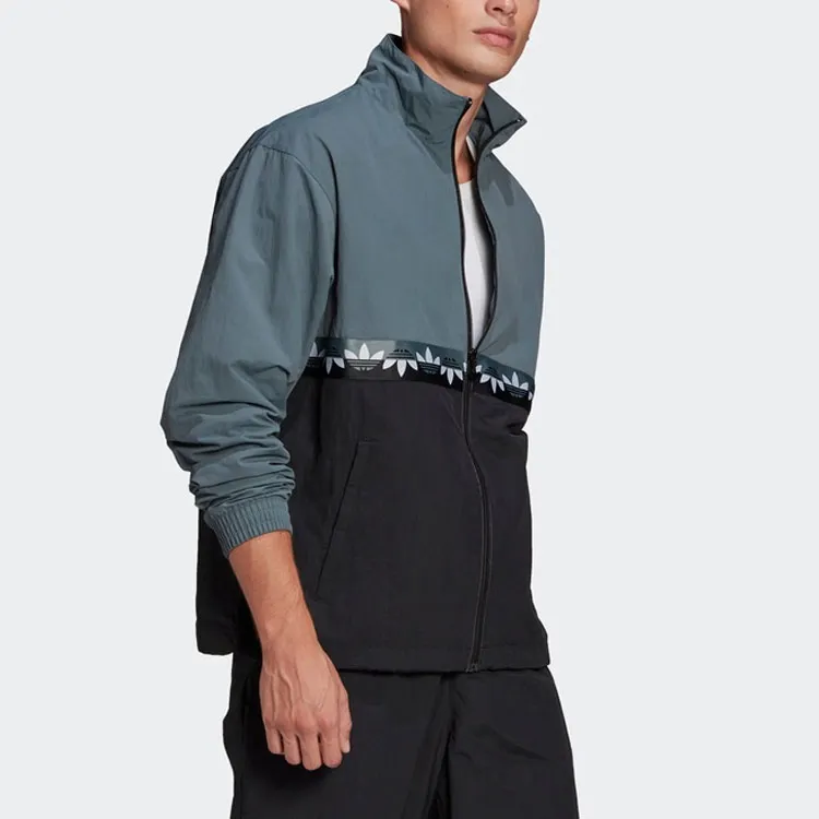 Adidas Originals ADICOLOR Jacket Men's Black Blue Multicolor-4