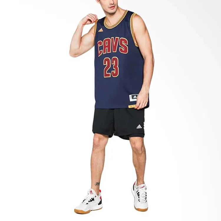 Adidas Basketball Jerseys Men's Blue-2