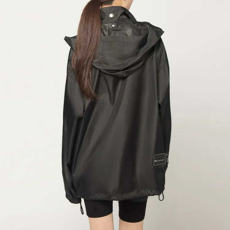 WE11DONE Logo print Hooded Jacket-2