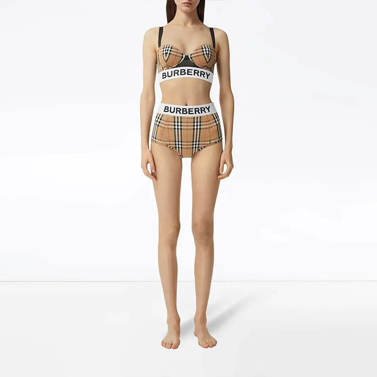 Burberry SS21 Bra Women's Khaki-1