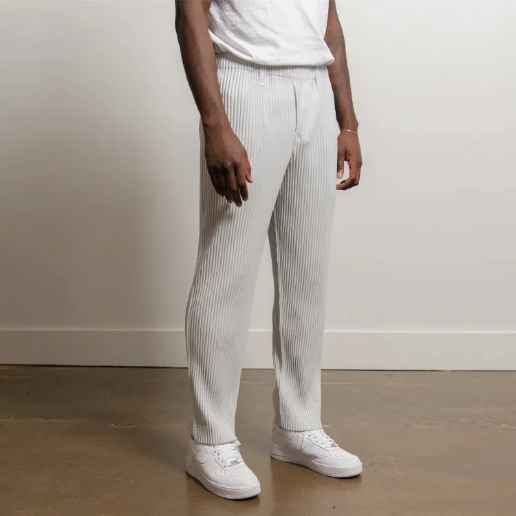 Homme Plissé Issey Miyake Casual Pants Men's Gray-4