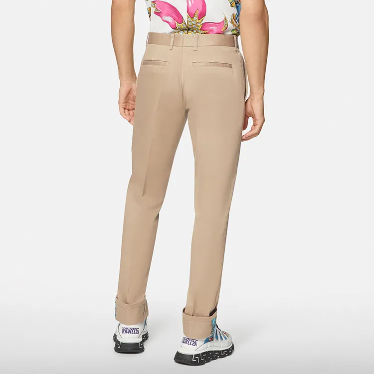 VERSACE Casual Pants Men's Khaki-3