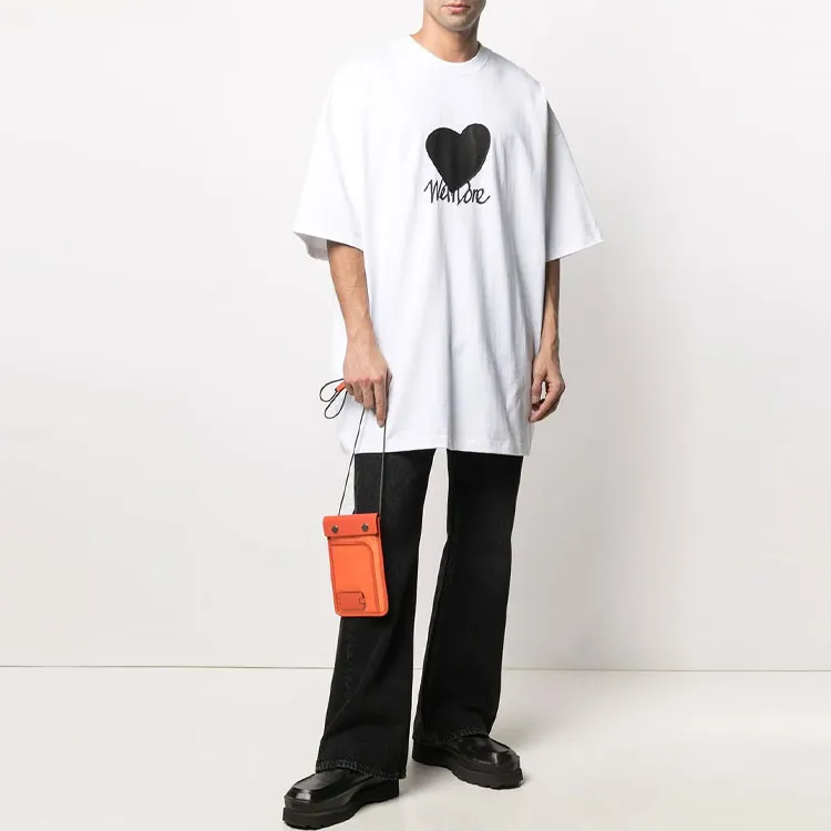 WE11DONE T Shirts Unisex White-4
