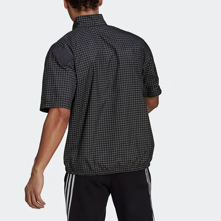 Adidas Set in Sleeve T Shirt Men's Black-2