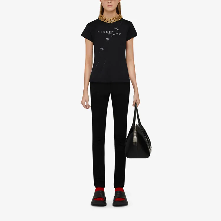 Givenchy Logo Print T shirt-1