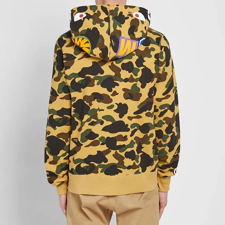 Bape 1st Camo Shark Wgm Full Zip Hoodie-3