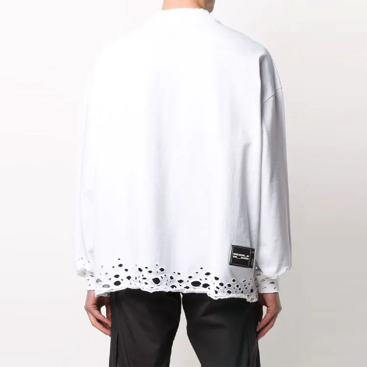 WE11DONE High Neck Wd Logo T Shirt-2