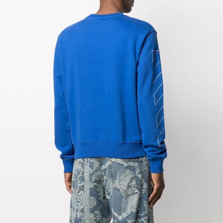 OFF WHITE Diag Ow Logo Slim Crewneck-3