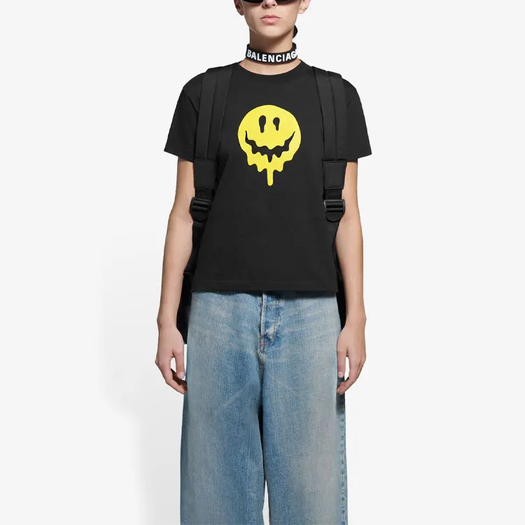 Balenciaga Regular T Shirt Women's Black-2