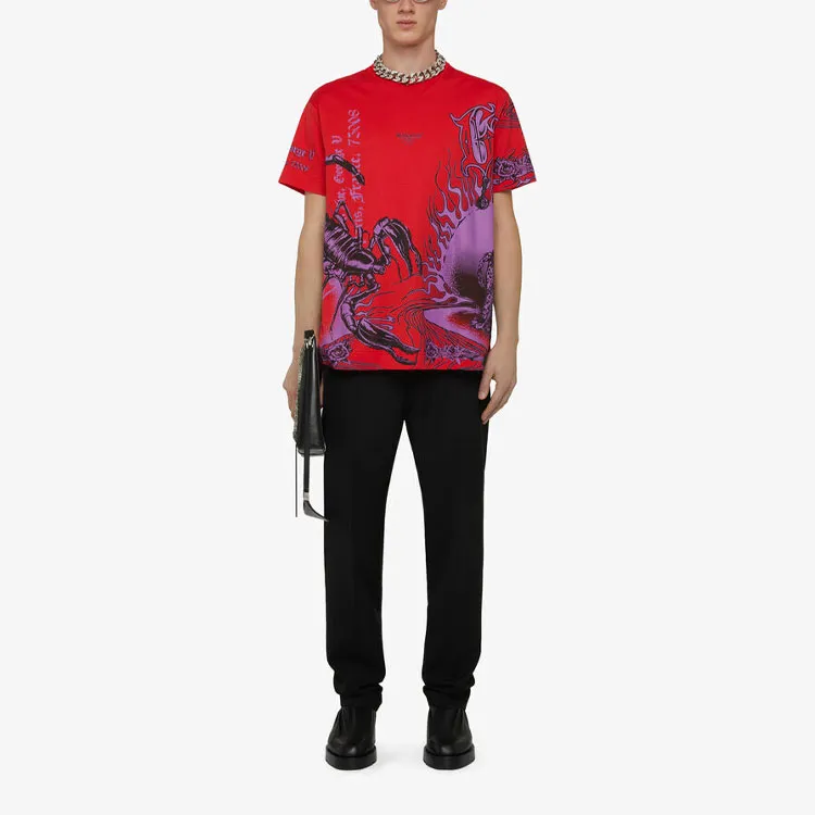 Givenchy Ultra Short Sleeve Oversized T Shirt-1