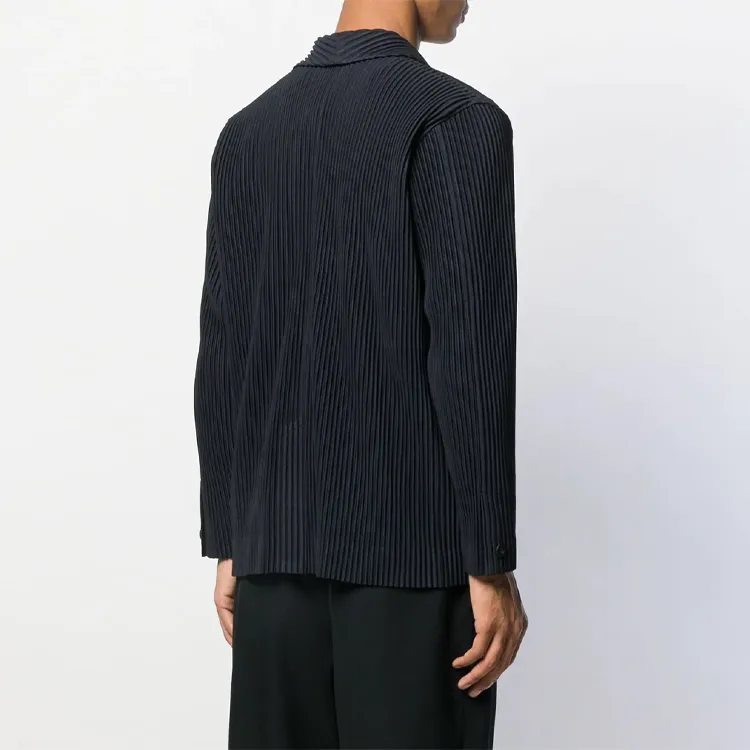 Homme Plissé Issey Miyake Business Suits Coats Men's Black-2