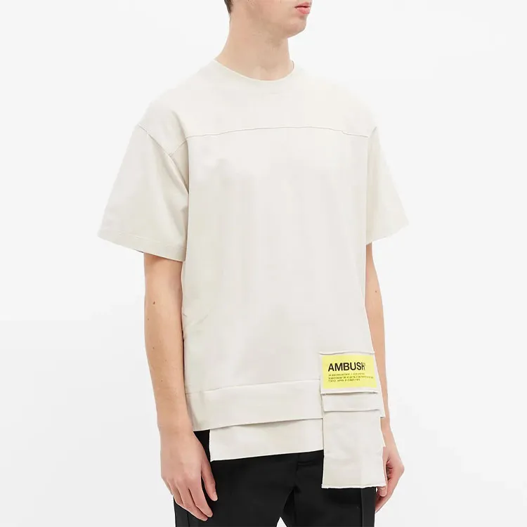 AMBUSH Patch Pocket Cotton T shirt-1