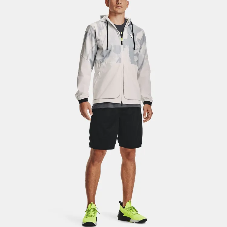 Under Armour Project Jackets Men Agate White-2