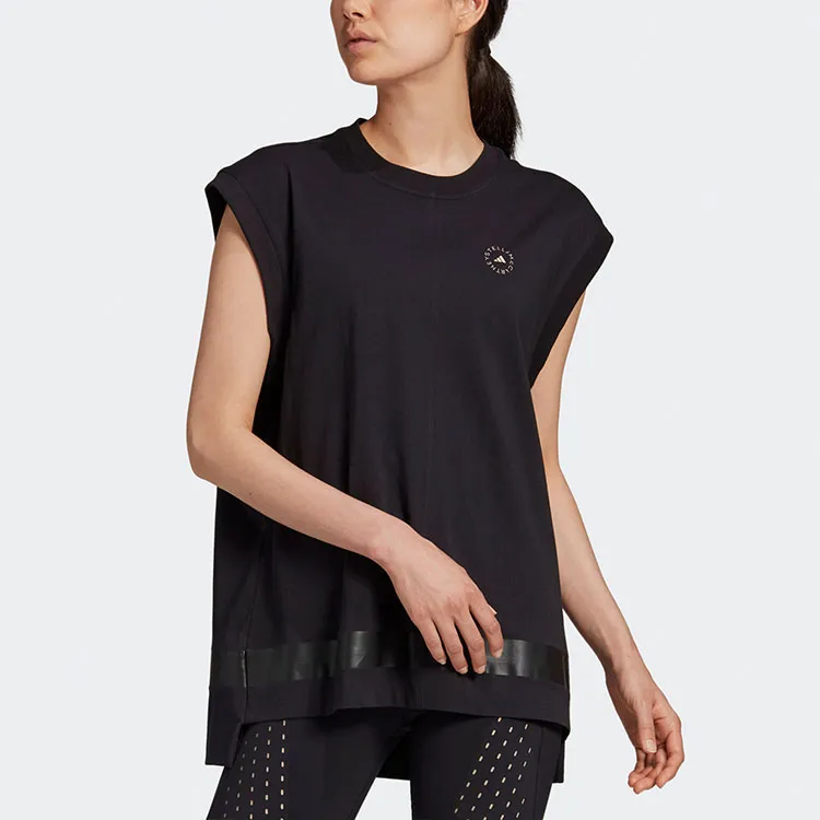 Adidas ASMC Sleeveless Sports Shirts Women's Black-4