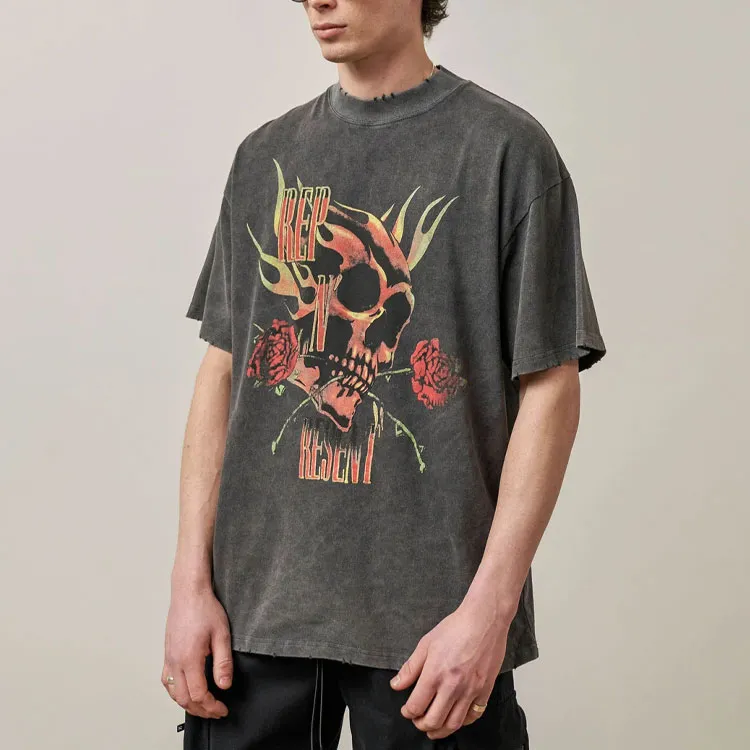 REPRESENT T Shirts Men Gray-2