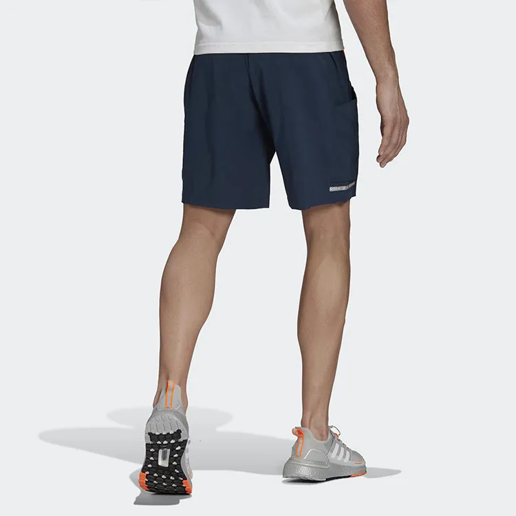 Adidas Casual Shorts Men's Navy Blue-2