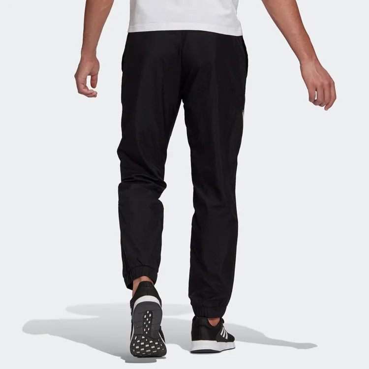 Adidas ESSENTIALS Knitted Sports Pants Unisex Black-2