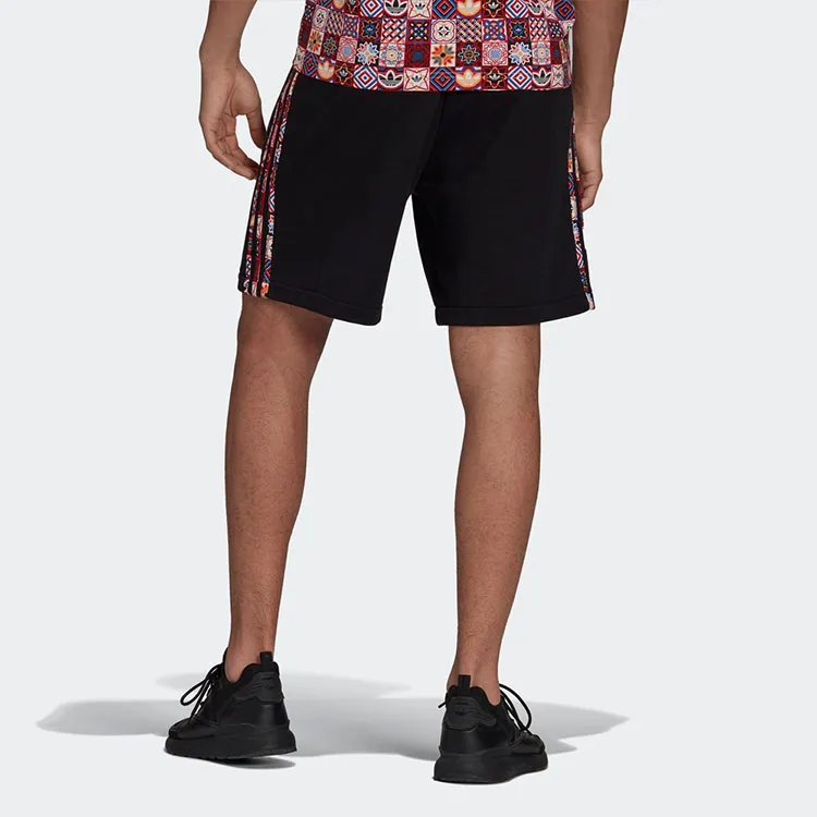 Adidas Originals 3 Stripe Casual Shorts Men Black-2