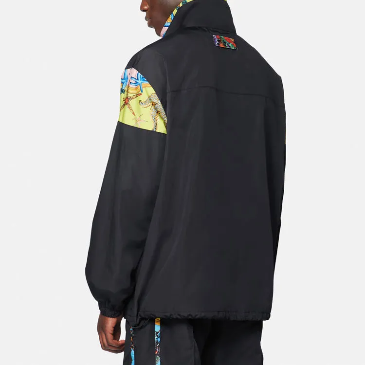 VERSACE Jackets Coats Men's Black-3