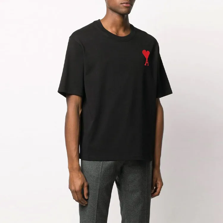 AMIPARIS Chain Stitch T Shirt-2