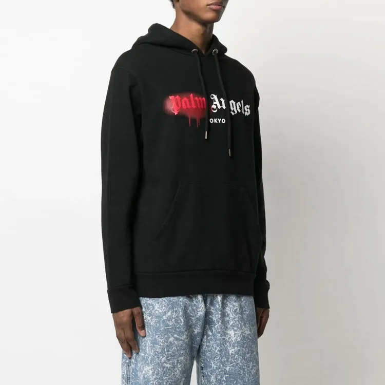 PALM ANGELS Tokyo Sprayed Logo Hoodie-1
