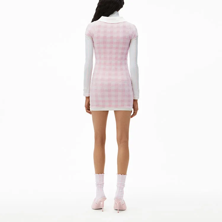Alexander Wang Short Sleeved Dresses Women's Pink-2