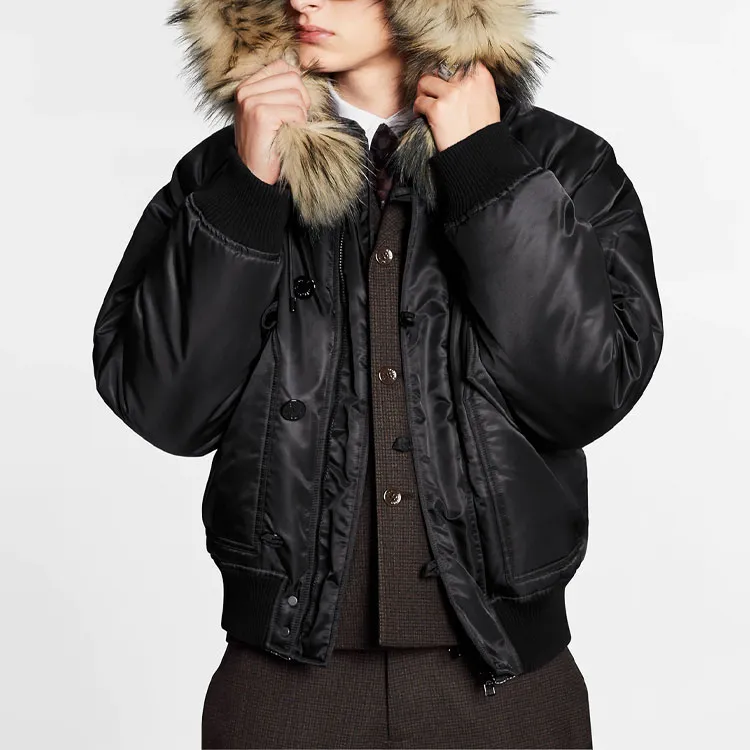 LOUIS VUITTON X Nigo Embroidered Lv Mountain Aviator Blouson-2