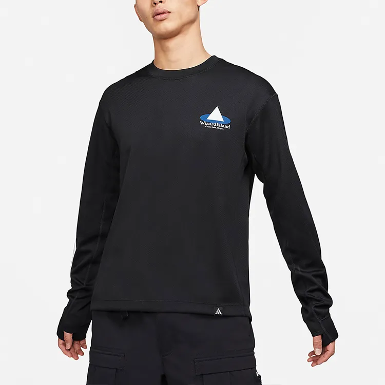 Nike ACG Drop Shoulder Sleeve T Shirt Men's Black-2