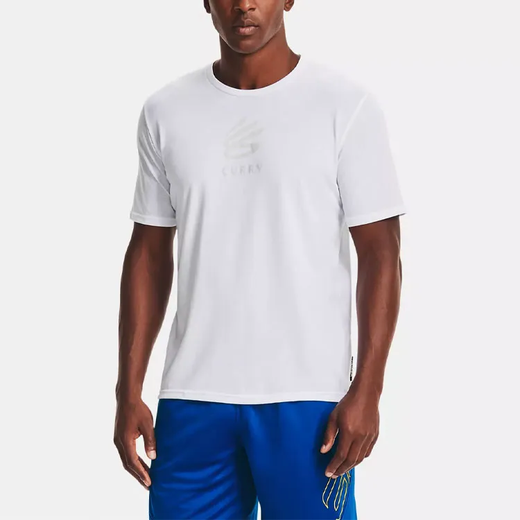 Under Armour Curry T Shirts Men White-3