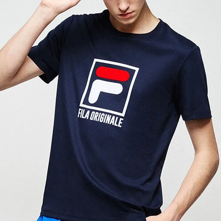 FILA T Shirts Men Blue-5